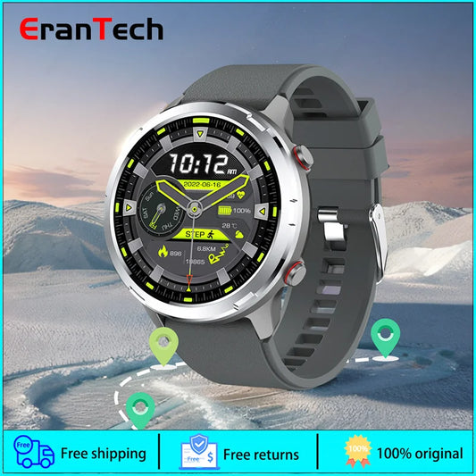 Built-in GPS Smartwatch 2024 Heart Rate Health Monitor Exercise Fitness reloj Outdoor Sports Compass Smart Watch for Men Women