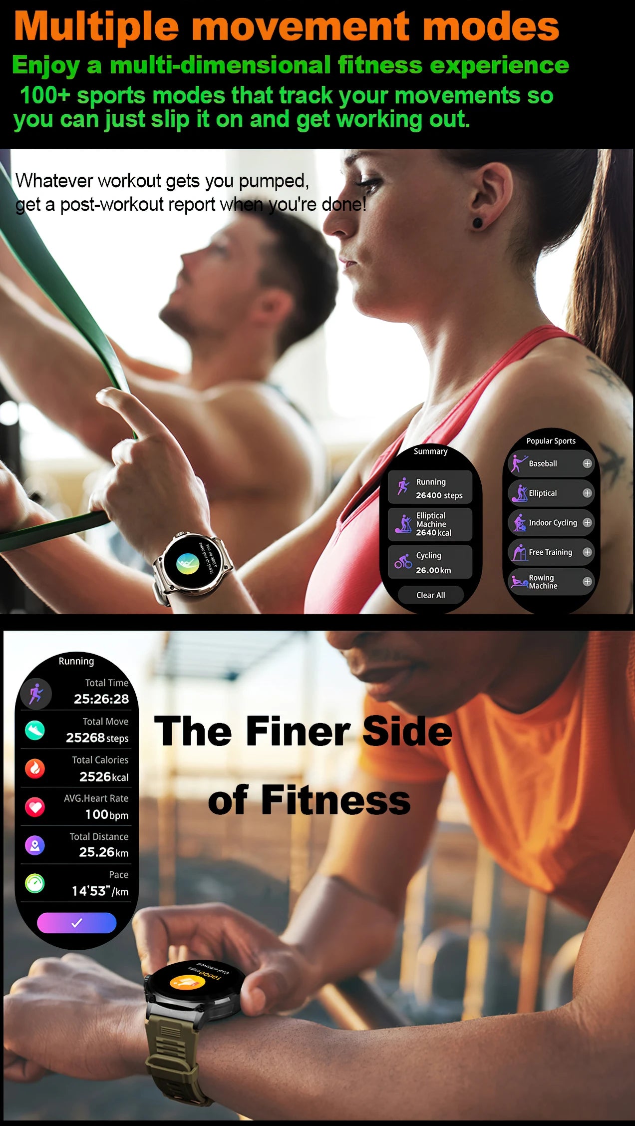 LIGE Sport Smart Bracelet Fitness Tracker For Man Women Band Waterproof Connected Phone Tracker Men Smart Watch For Android ios