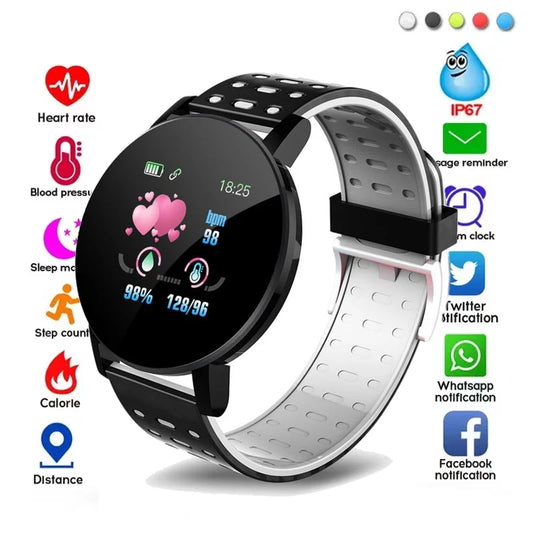 Multifunctional Smart Watch Men Women Bluetooth Connected Phone Music Fitness Sports Bracelet Sleep Monitor Smartwatch 2024