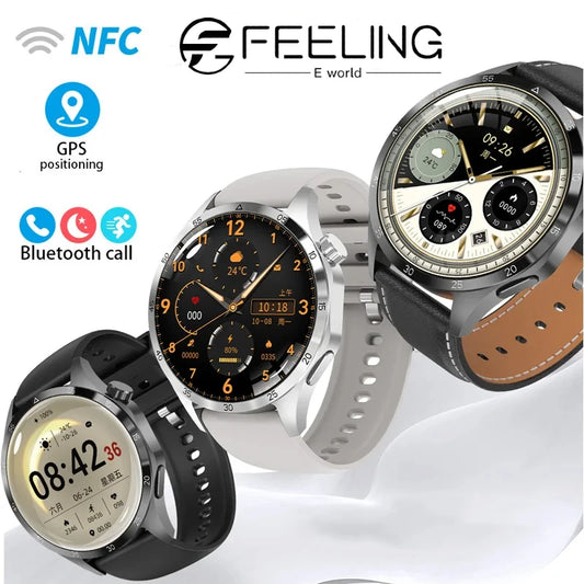 2024 for Huawei GT4 PRO+ Watch 4 PRO NFC Smart Watch Men 460*460 3D Screen IP68 Waterproof GPS Trajectory Heart Rate Smartwatch