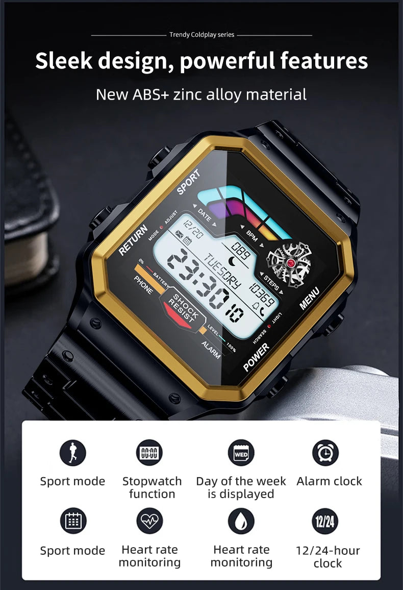 Smartwatch Smart Watch High-end Luxury Man Watch 2024 Aiweile AW38 Waterproof Huawei Xiaomi Fitness Original Bluetooth xiomi