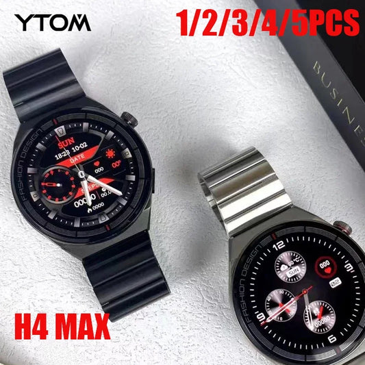 YTOM H4 PRO Max  Smartwatch  Waterproof Bluetooth Call Blood Pressure Fitness Tracker Sport Men Smart Watch IOS Android 2024