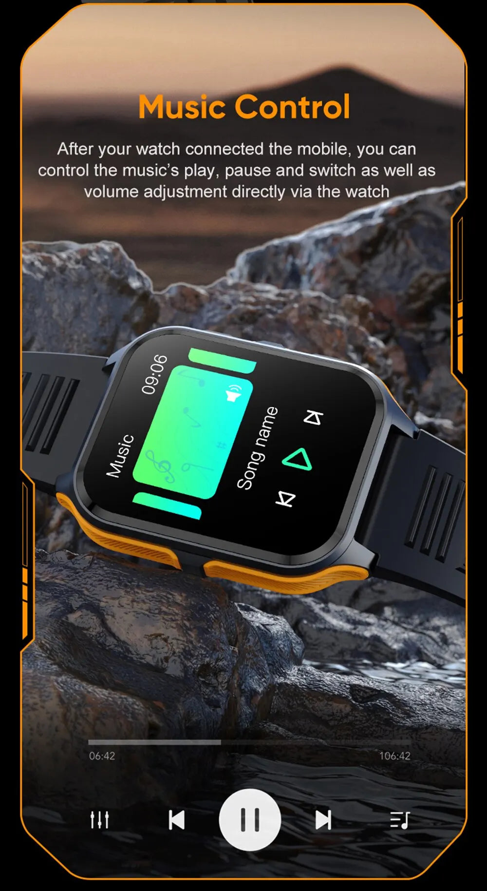 2024 New Smartwatch 1.83" Color Screen Full Touch Dial Outdoor Sports Smart Watch Bluetooth Call Health Check Man Watch