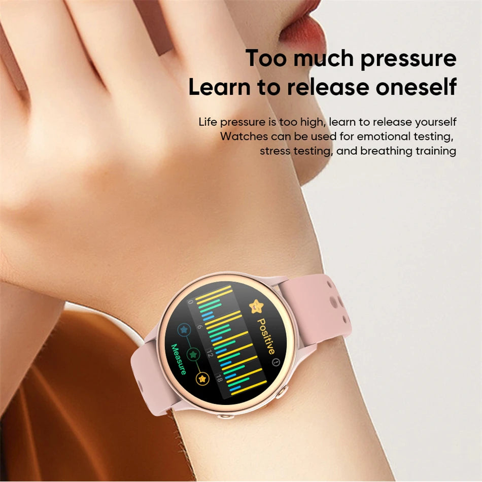 2024 New For Xiaomi Smart Watch Men Women Heart Rate Blood oxygen 100+Sports Modes Fitness Tracker Bluetooth Call Smartwatch Man