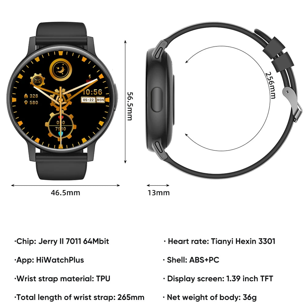 2024 New Bluetooth Call Smartwatch Women Heart Rate Sports Men Watch Fitness Tracker Waterproof Smartwatch Man For Android IOS