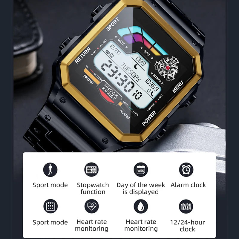 Aiweile AW38 Smartwatch Smart Watch High-end Luxury Man Watch 2024 Waterproof Huawei Xiaomi Fitness Original Bluetooth xiomi