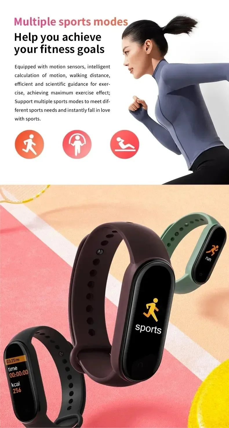 Smart Digitally Connected Watch for Children Call Remind Heart Rate Monitoring Alarm for Male and Female Hour  Smartwatch