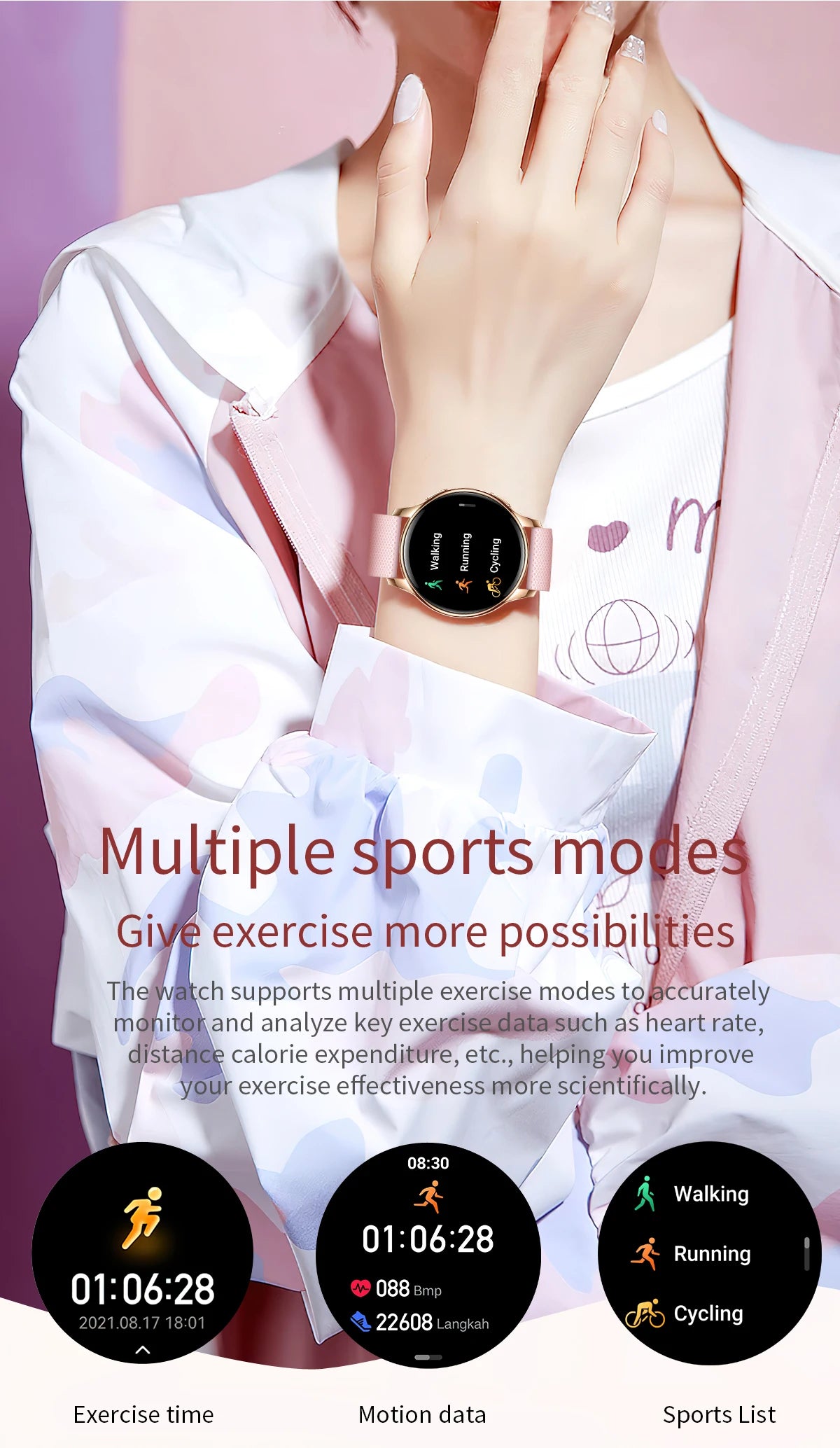 2024 New VL39 PRO Smartwatch Men Woman Bluetooth Call GPS Track Heart Rate Detection Sports Mode Password Lock AMOLED Smartwatch