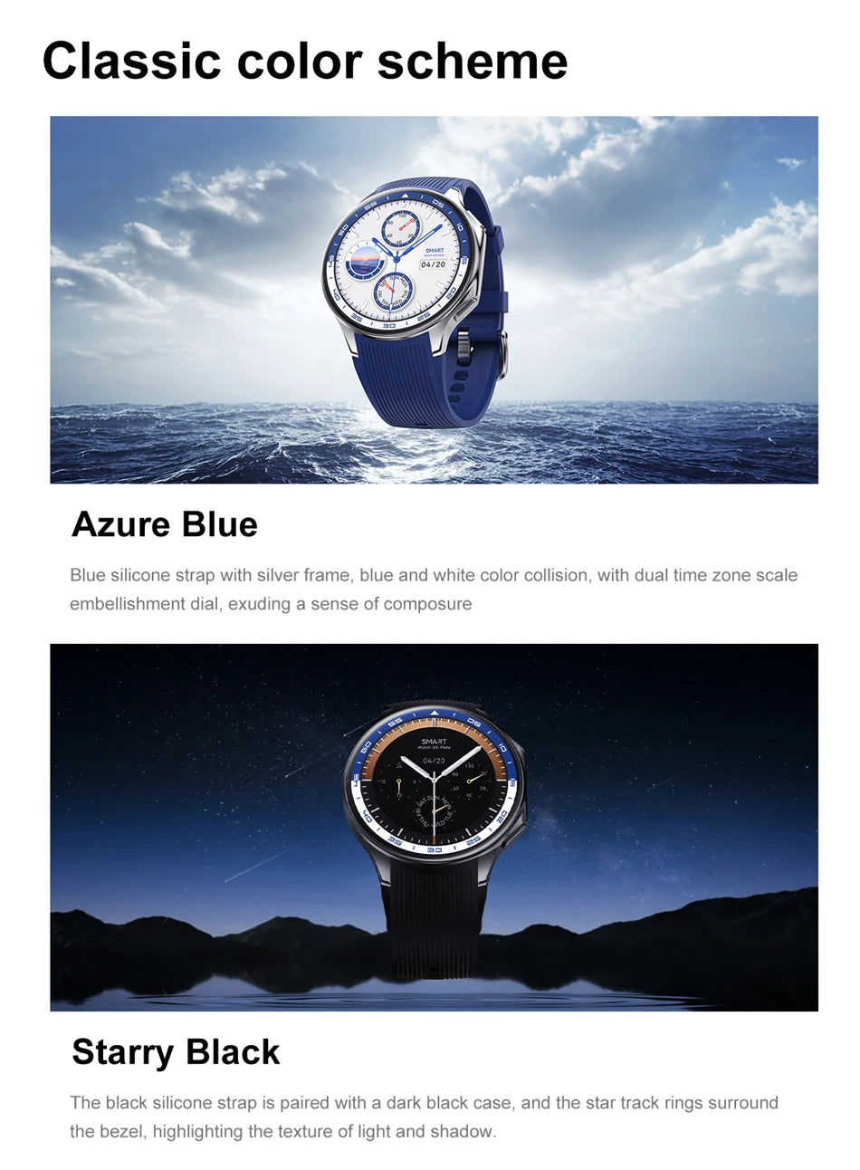 2024 New For HUAWEI IOS Watch X High-End Business Watch 32G Large Memory Album Smartwatch Men Sports Fitness Waterproof Bracelet