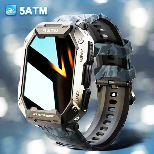 2024 New Swim Sport Smart Watch Men Smartwatch 50m depth IP68 waterproof fitness Watch Bluetooth For HUAWEI Phone Smartwatch Men