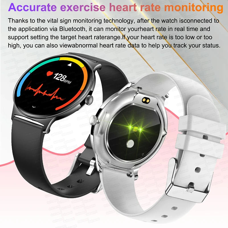 For Xiaomi Huawei 2024 New 1.43 inches Bluetooth Call Smartwatch Women Men AMOLED 466*466 HD Pixel Display Smartwatches Ladies ﻿