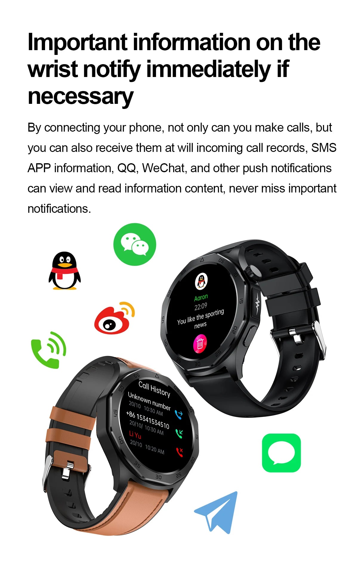 2024 New Medical Grade Smart Watch AI Diagnosi Blood Lipid Uric Acid Body Fat Blood Oxygen ECG+PPG Bluetooth Call Men smartwatch