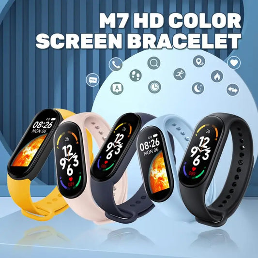 M7 Pedometer Men Women Smartband M7 Heart Rate Smartwatch Fitness Tracker Blood Pressure Sport Smart Bracelet For Mi Band 7