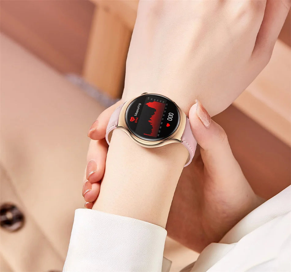 For HUAWEI 2024 New Watch GT4Mini Smart Watch Women AMOLED NFC GPS Heart Rate Clock BT Call IP68 Waterproof Lady Smartwatch+Box