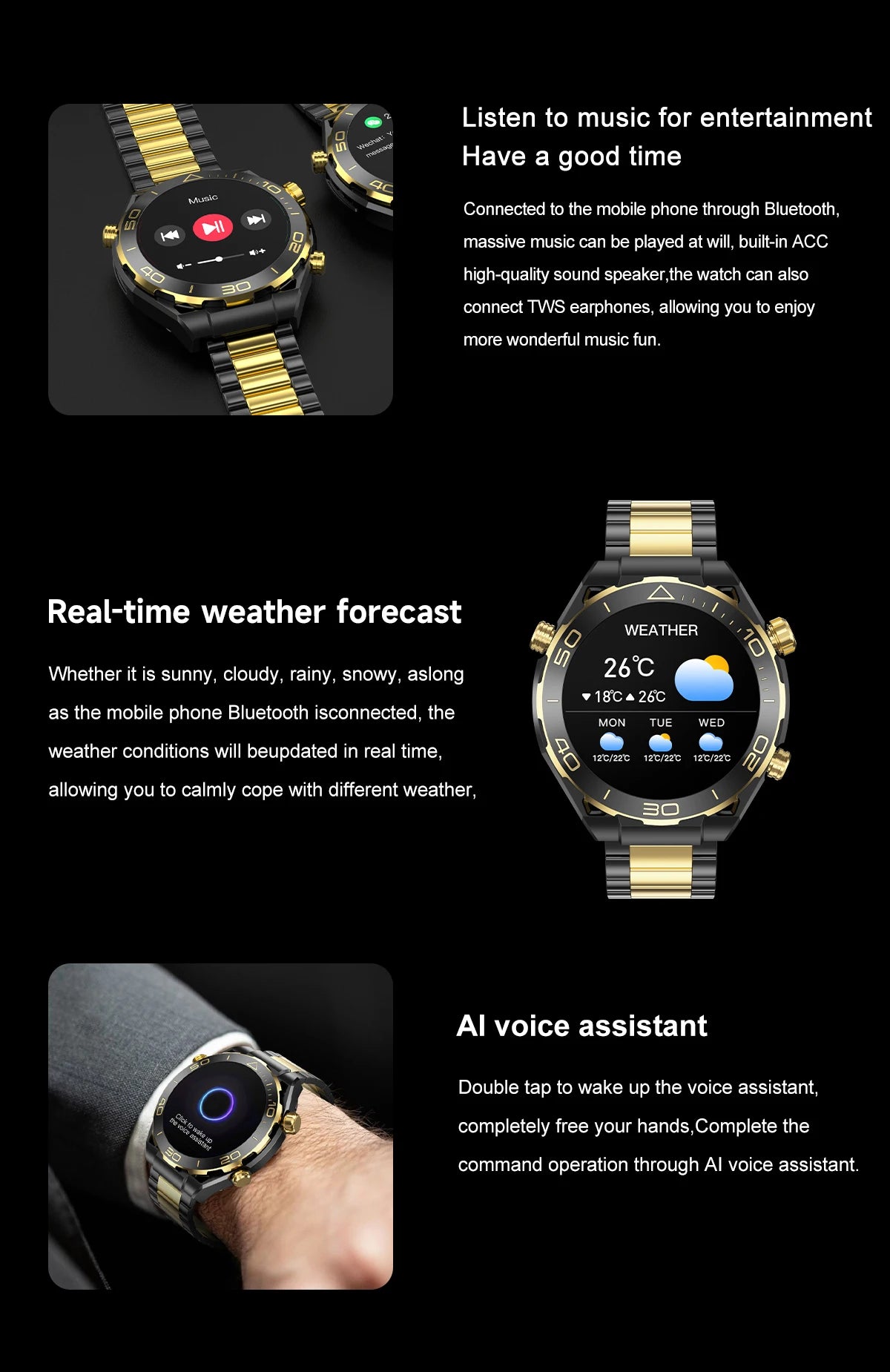 Z91 Promax Smart Watch 2024 Amoled Z91 Pro Max Stainless Steel Round Smartwatch For Men Watch