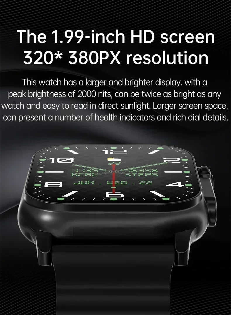 Watch 8 Ultra Smart Watch 49mm 2024 New NFC Men Women GPS Track Bluetooth Call BT Music Games Wireless Charging Smartwatch