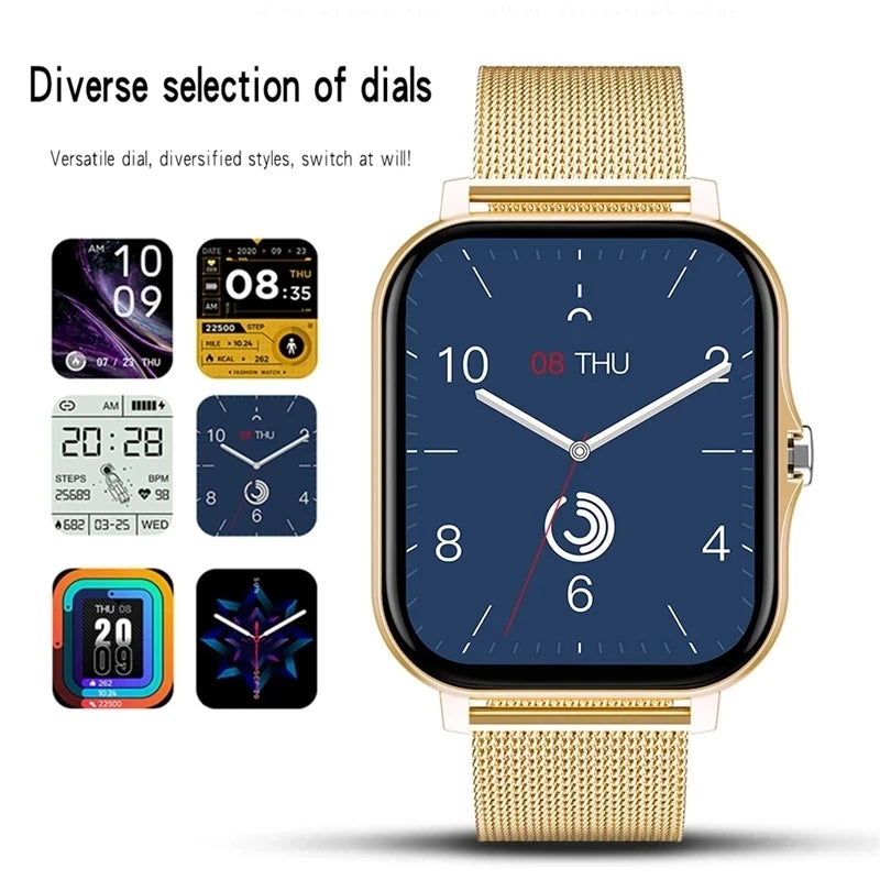 Customize the watch face Smart watch Women Bluetooth Call 2024 New Smart Watch Men For Xiaomi Huawei Android IOS Phone Watches