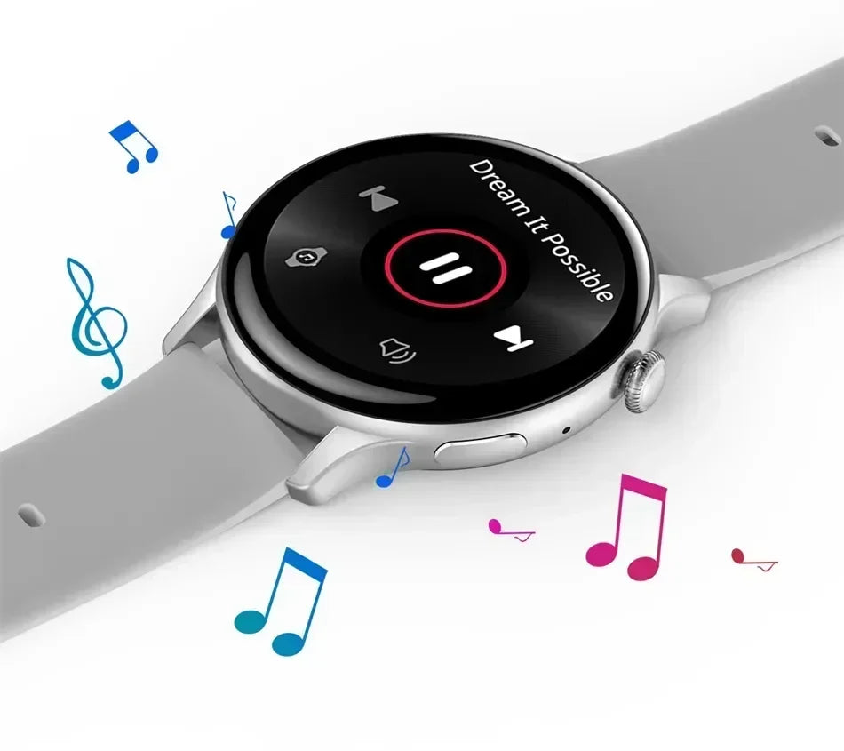 2024 New Smart Watch Women Men Bluetooth Call NFC Always Display Time Heart Rate Sports Health Watches Waterproof Smartwatch Men