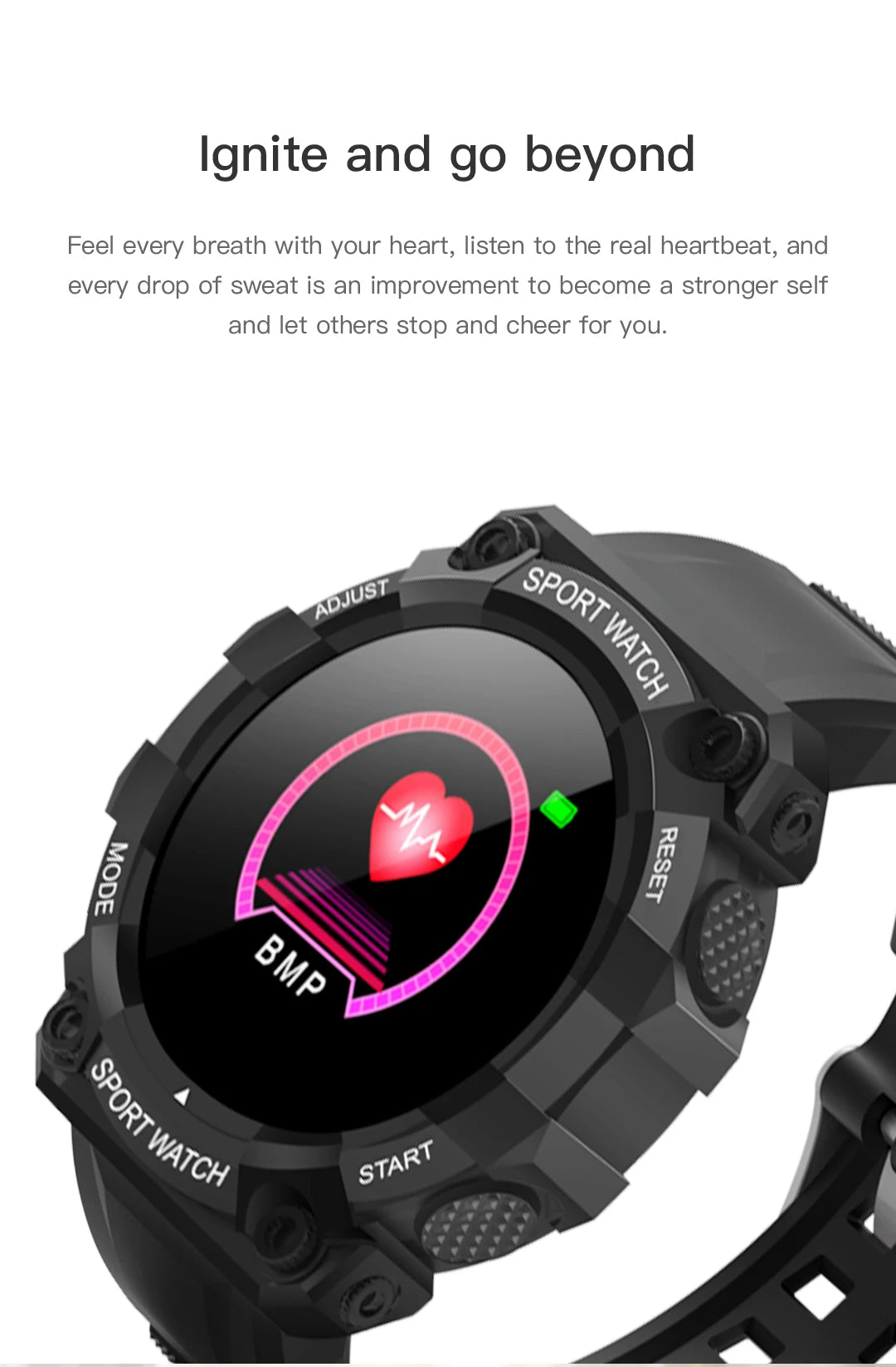 Y56 Smart Watch Bluetooth Smart Bracelet Blood Pressure Monitor Sport Fitness Tracker Men and Women Smartwatch for Ios Android