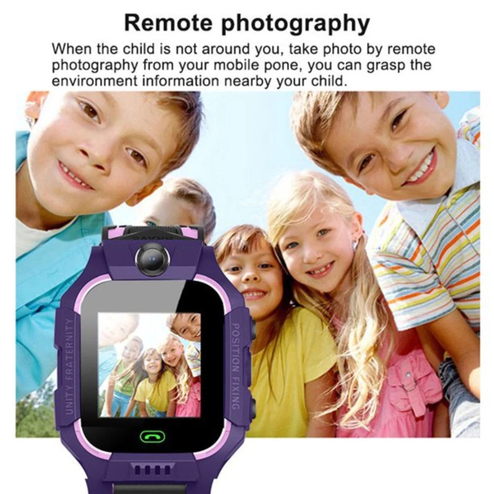 New Z6f Kids Smart Watch SOS Phone Watch for Children With Sim Card Ip67 Waterproof Remote Photo Smartwatch For Ios Android