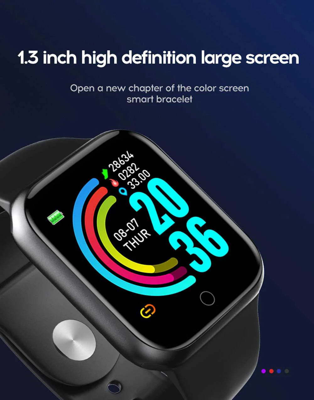 New D20 Smartwatch Y68 Smart Watch Men Blood Pressure Waterproof Women Sports Digital Watches for iPhone Huawei Xiaomi reloj