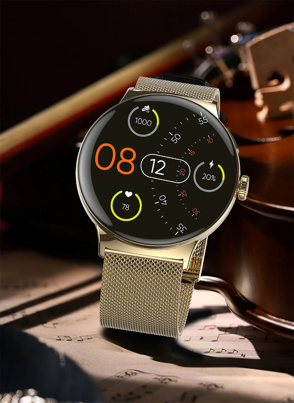 KAIMORUI Smart Watch LA99 Pocket Watch 2 in 1 AMOLED Bluetooth Call Heart Rate Health Monitor Tracker Men Women Smartwatch 2024