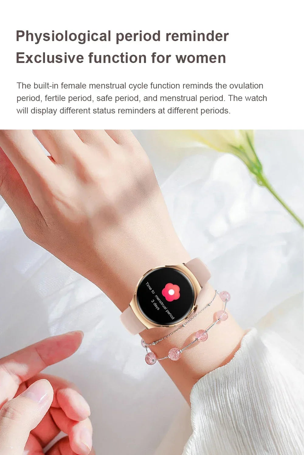 2024 New GT4 Mini GPS Tracker Smart Watch Women AMOLED 360*360 HD Screen Heart Rate BT Call NFC SmartWatch Men For IOS Android