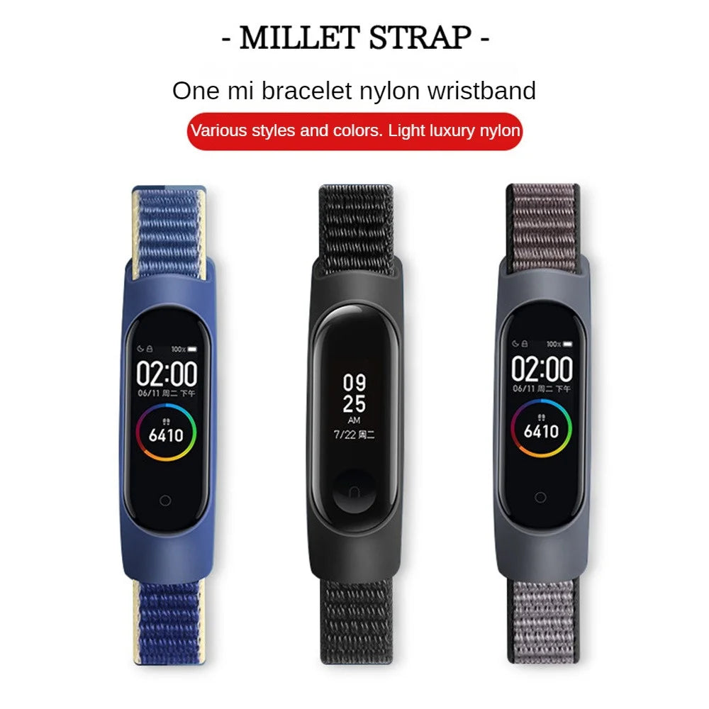 Watch Protective Strap For Mi Band 4 5 6 7 Sports Wristband Breathable Wristband For Miband Strap Replacement Strap