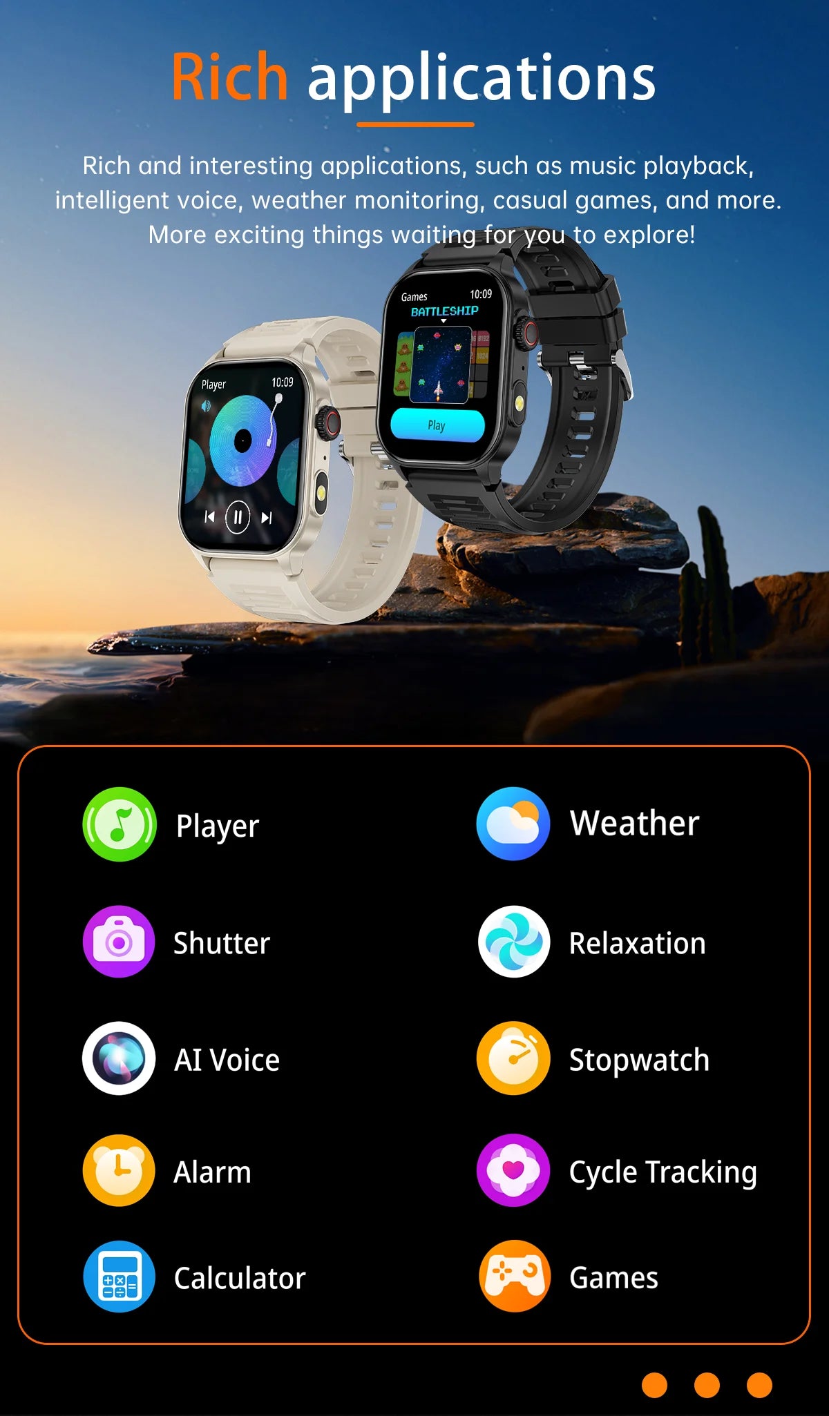 2024 New For Xiaomi 2.01 Inch Screen Smart Watch Mens Bluetooth Call 370 MAh Sport Waterproof Heartrate Blood Oxygen SmartWatch