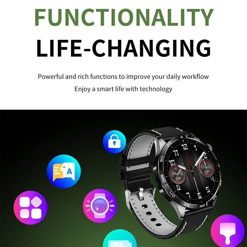 Original for HD Huawei Watch 4 Pro Smart Watch Men Business GPS tracking AMOLED HD screen NFC Bluetooth Call smartwatch New 2024