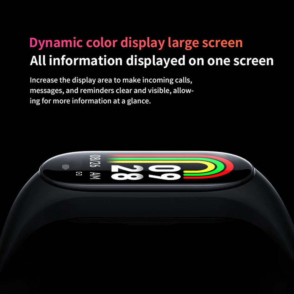 2023 M8 Smart Watch Color Screen Step Counting Multi Sport Mode Message Reminder Photography Music Remote Control Smart Band