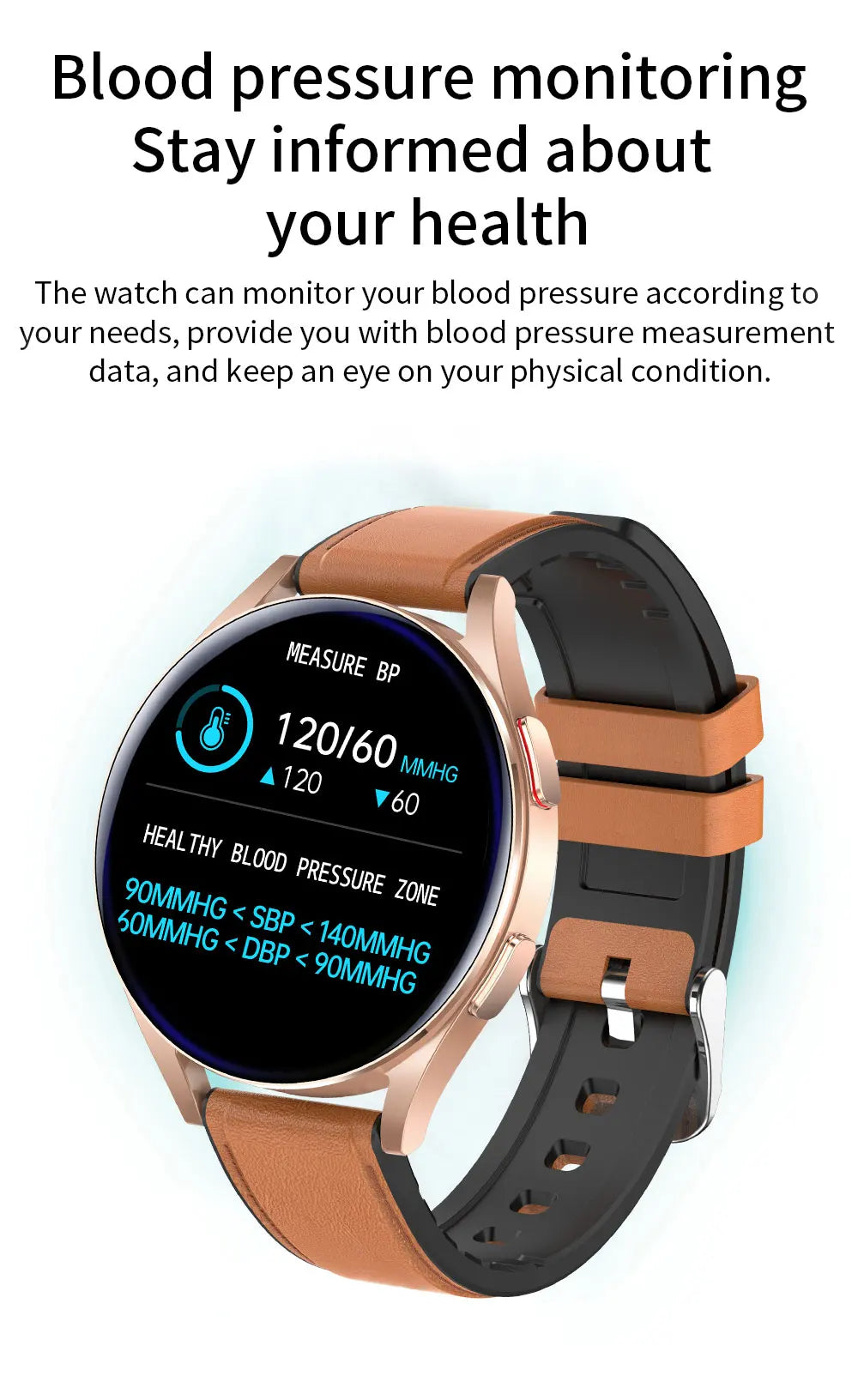 2024 New Smartwatch Men Full Touch Blood Pressure Blood Oxygen Bluetooth Call Sports Smart Watch Men Women For Android IOS