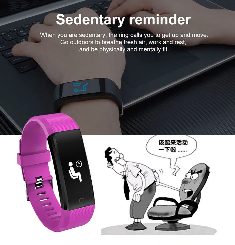 Waterproof Smartwatch Kids Smart Watch Children Fitness Tracker For Girls Boys Smart Clock Heart Rate Monitor Children Smartband