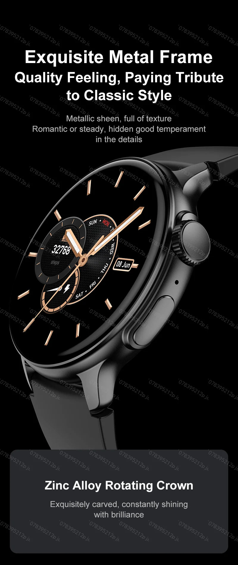 Amoled Watch 2024 New Ladies Man Connected Bluetooth Fitness Digital Electronic Original Sports Smartwatch for Women Waterproof