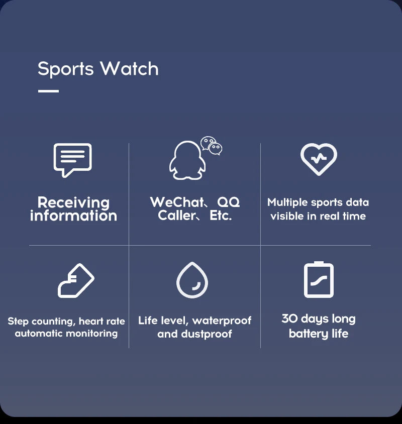 Y68 Color Screen Waterproof Smart Watch Fitness Bracelet D20 Pro Health Blood Pressure Heart Rate Sleep Monitor Sport Smartwatch