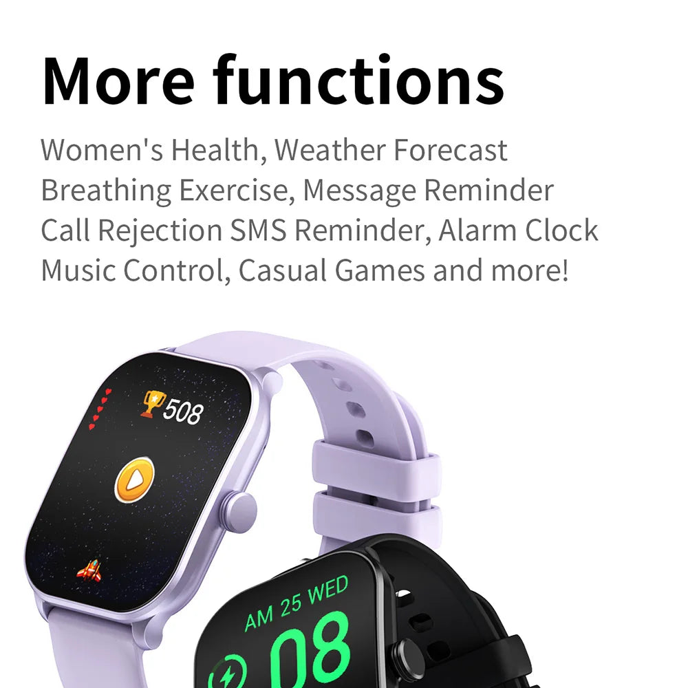 Planar Youth Smartwatch 2.01” HD 240*296 Men And Women Health Monitoring Notifications Bluetooth Call Diy Faces Relaxation Watch