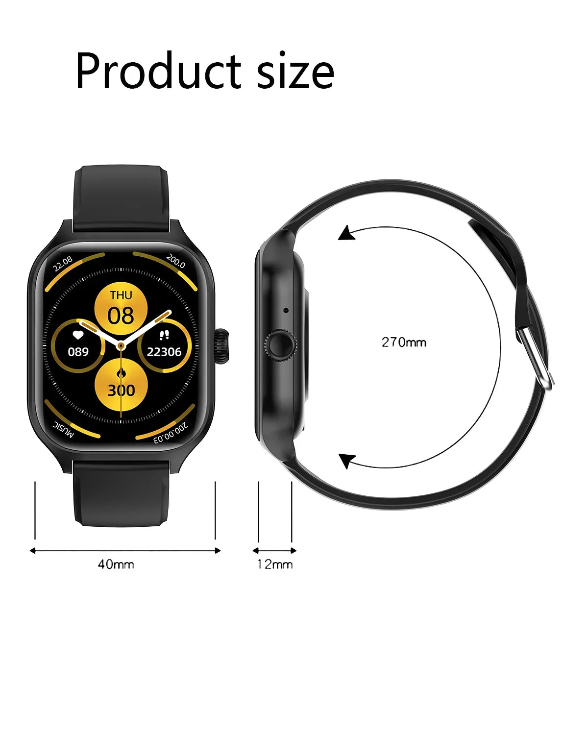 2024 New Arrival GTS4 smartwatch BT Call Heart Rate Calories Sports Fitness Tracker OEM Smartwatch for Men Women