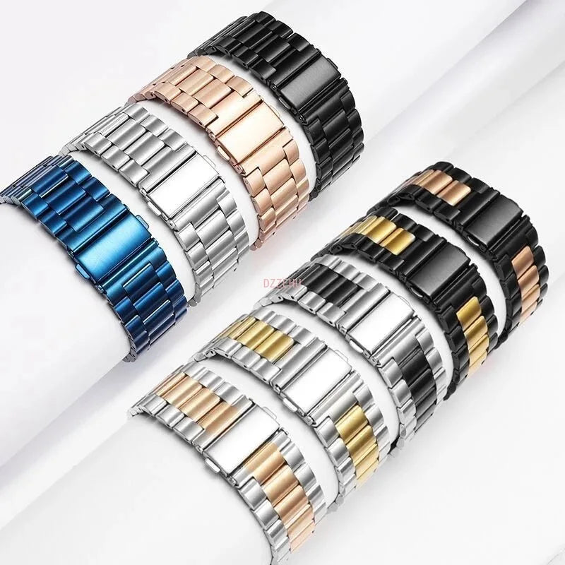 Metal Stainless steel Strap for Apple Watch Band Ultra 2 49mm 45mm 44mm 42mm 40 41 38mm Watchband iWatch Series SE 9 8 7 6 5 4 3