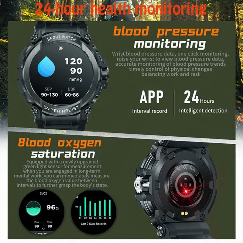 2024 New Smart Watch Men Bluetooth Call Wrist Watches Amoled Sport Fitness Clock 600mAh Health Smartwatch for Android IOS Xiaomi