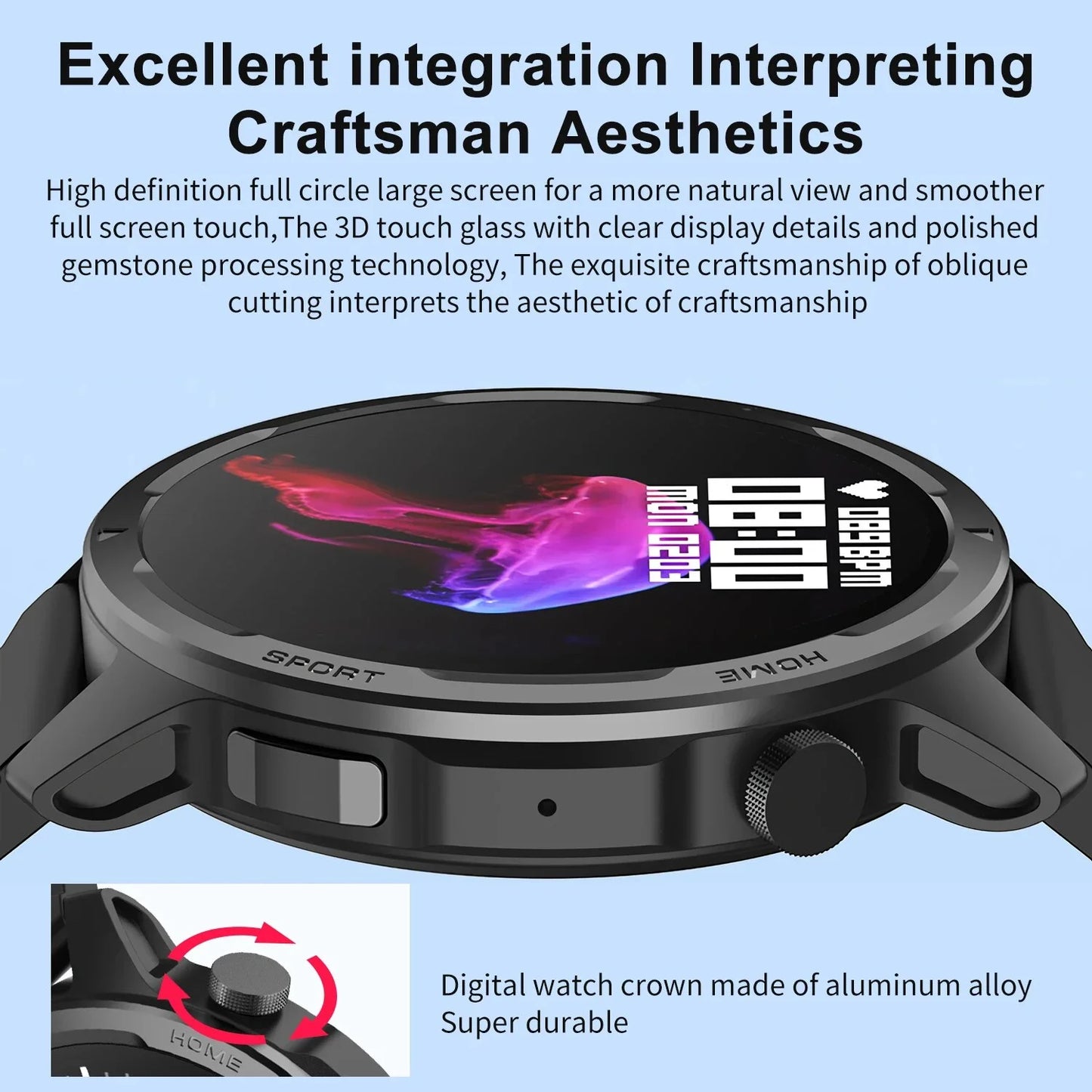 Bluetooth Call Smart Watch Men Women 1.39" Large Screen 100+ Sports Modes Smartwatch Man Monitor GPS Fitness Tracker 2024 New