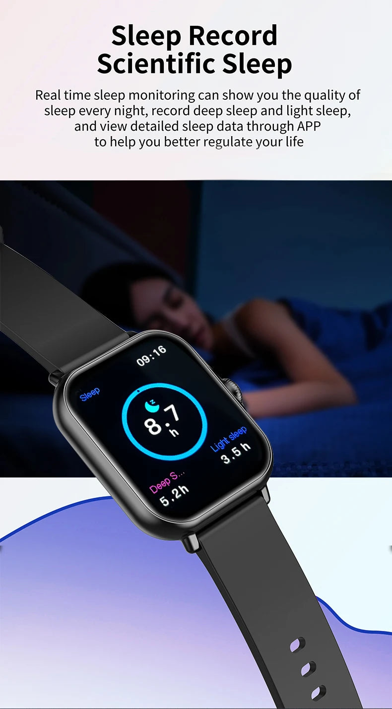 Fashion 2024 Ladies Smartwatch A58 PLUS Sleep Body heart rate Monitoring A58 Plus Women Wrist BT calling Luxury Smart Watch