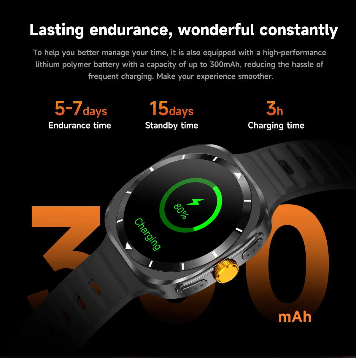 LEMFO 2024 New Galaxy Smart Watch 7 Ultra Men Compass 1.53inch Multi-Function Sports Fitness Tracker Smart Watches for Samsung