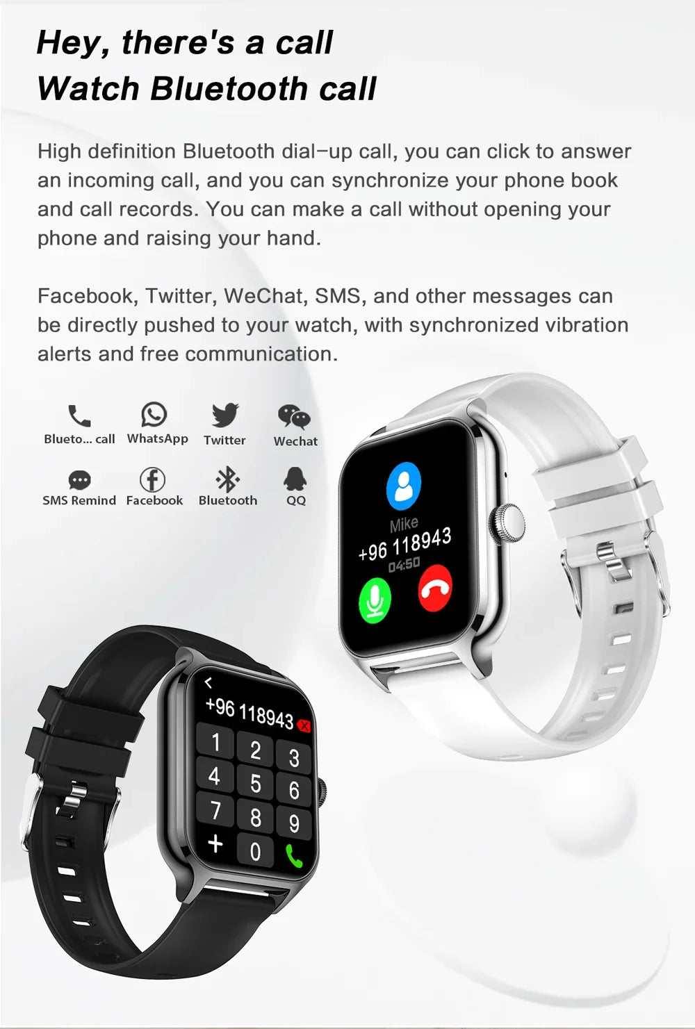 2024 New Smartwatch Custom Dial Answer Call Calorie Tracking Heart Rate Blood Oxygen Monitoring Waterproof Smart Watch Men Women