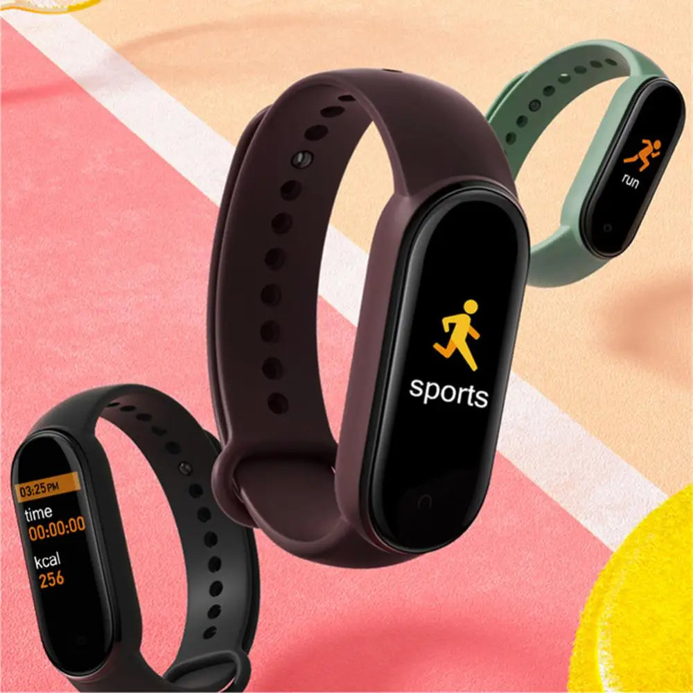 M8 Smart Watch Smartband Heart Rate Smartwatch Fitness Tracker Blood Pressure Sport Bracelet For Mi Band 8 Multiple Sports Modes