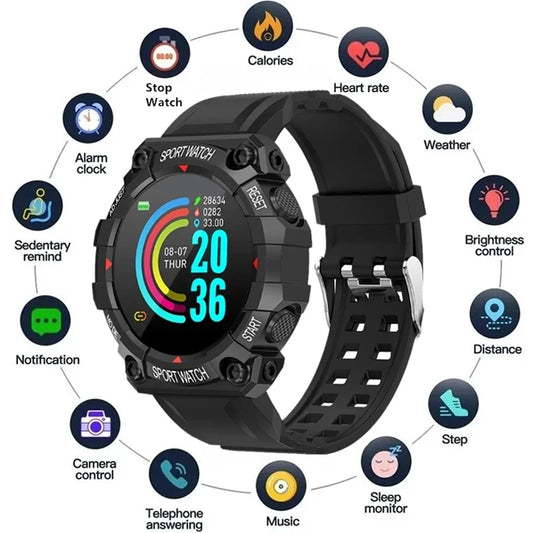 Y56 Smart Watch Bluetooth Smart Bracelet Blood Pressure Monitor Sport Fitness Tracker Men and Women Smartwatch for Ios Android