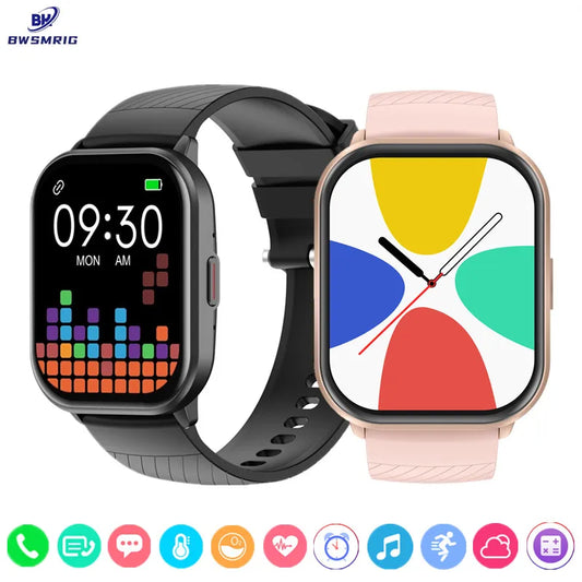 2024 New Bluetooth Call Smart Watch For Men Sleep Heart Rate Monitoring Waterproof Sport Clock Fitness Bracelet Smartwatch Women