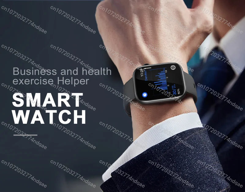 2.01" Smartwatches Bluetooth Calling Clock Waterproof Clock Digital Ladies Men New 2024 Smart Watch for Android and Apple S8