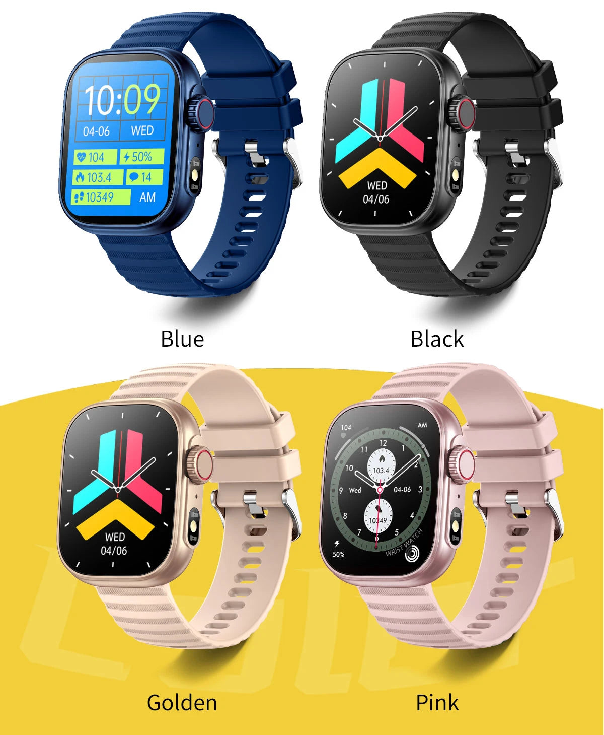 2024 New Call Smart Watch Women Custom Dial Smartwatch For Xiaomi Waterproof Bluetooth Music Watches Full Touch Bracelet Clock