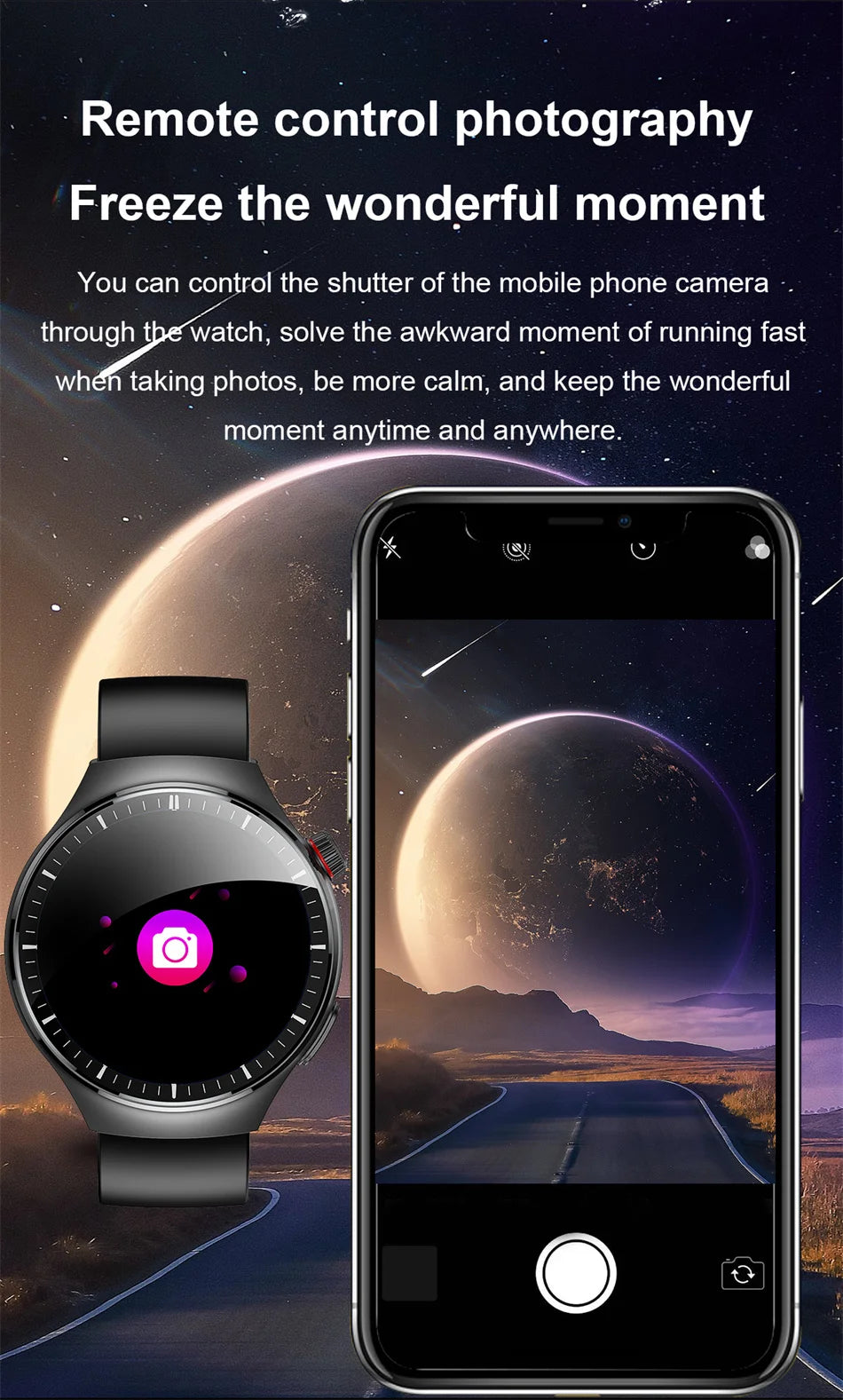 2024 New Smart Watches Men 360*360 HD Screen Bluetooth Call GPS Motion Tracks IP68 Waterproof NFC SmartWatch For Android IOS