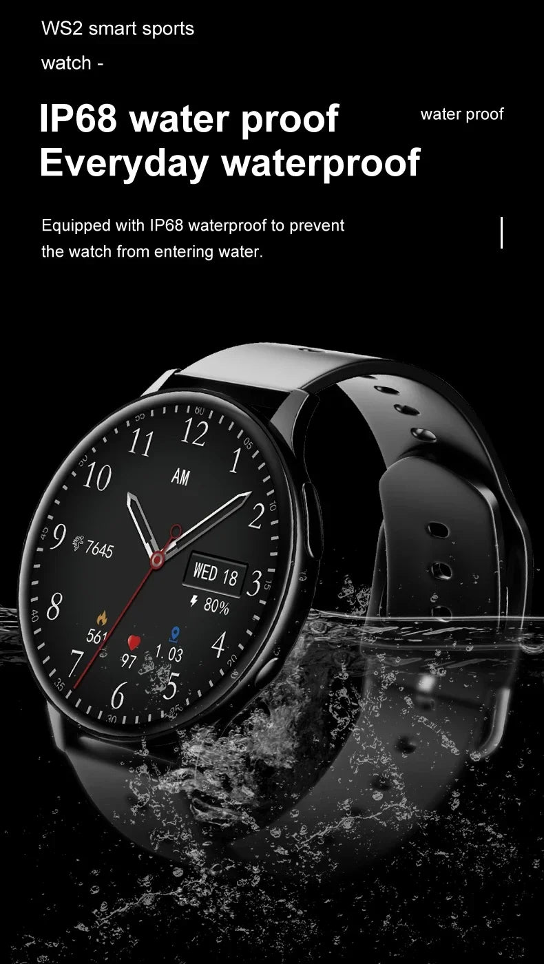 2024 Original Bluetooth Call Smart Watch Women Watches Men Sports Fitness Tracker Heart Rate Smartwatch for Android IOS